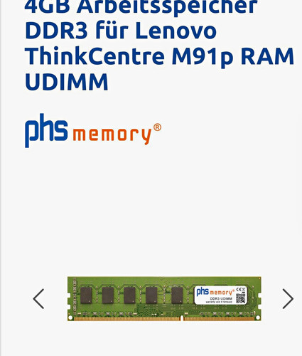 Phs memory 4gb - 4gb, sdram