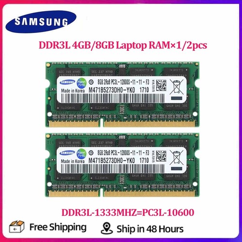 Samsung ddr3l 1333 8gb 4gb - ddr3l,