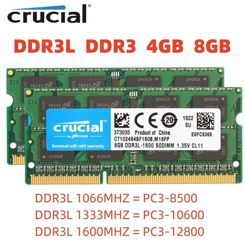 Crucial ddr3 ddr3l 4gb - ddr3,