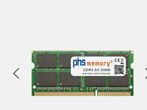 Phs memory 4gb - ddr3, sdram