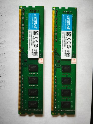 Crucial ddr3 x - 4gb, 1333