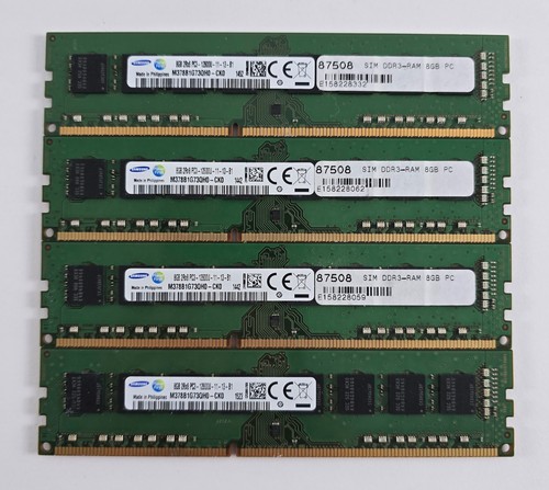 4x8gb 32gb kit samsung ddr3 - 4x8gb,
