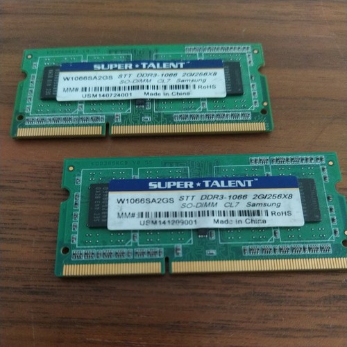 Super talent ddr3 1066 - super, sodimm