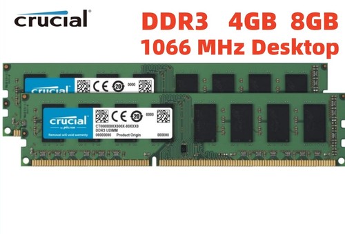 Crucial 4gb 8gb ddr3 1066 - 8gb,
