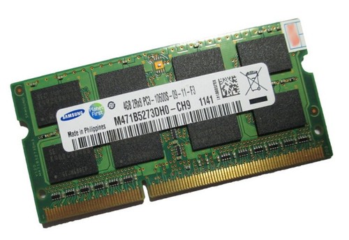 4gb samsung ddr3 sodimm - 4gb,