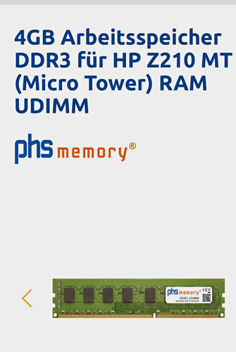 Phs memory 4gb - 4gb, sdram